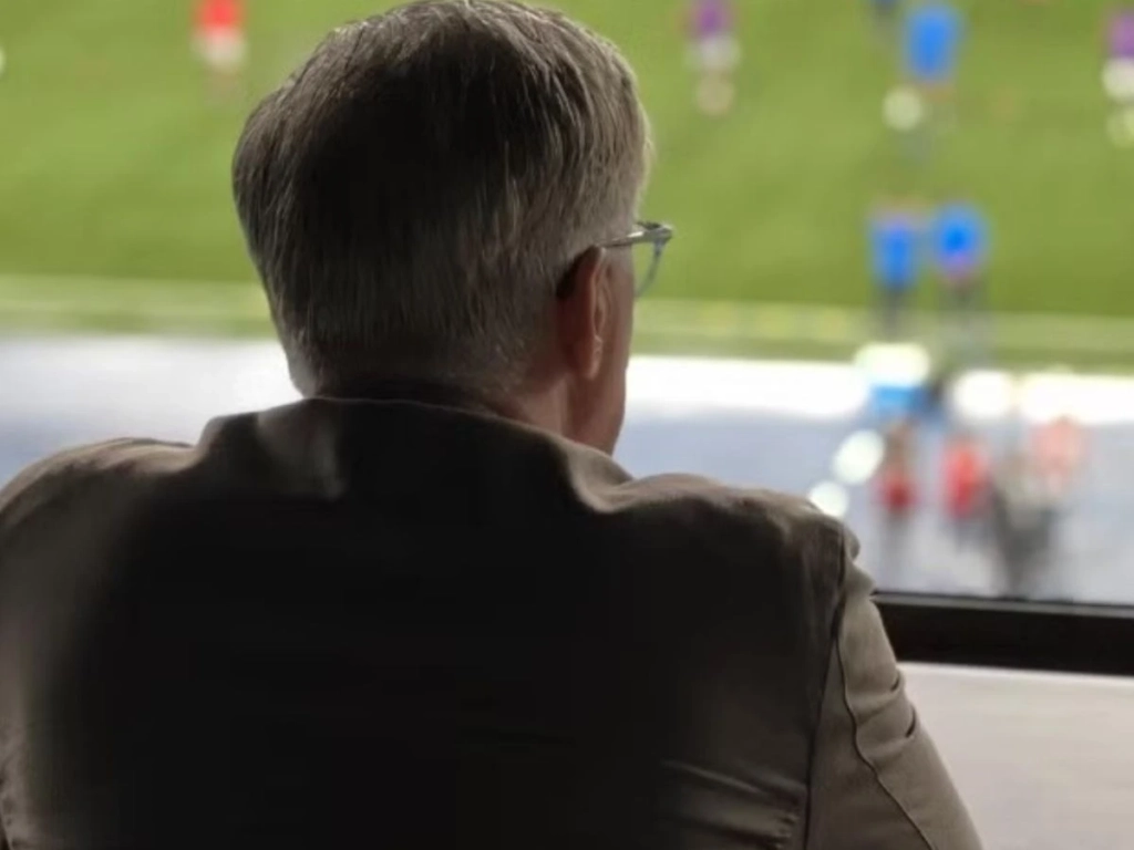 Carlo Ancelotti no Nilton Santos