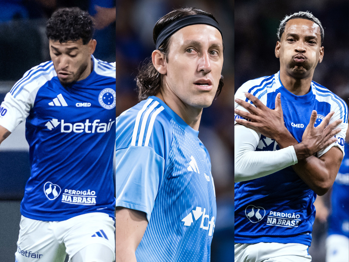 William, Cássio e Matheus Pereira