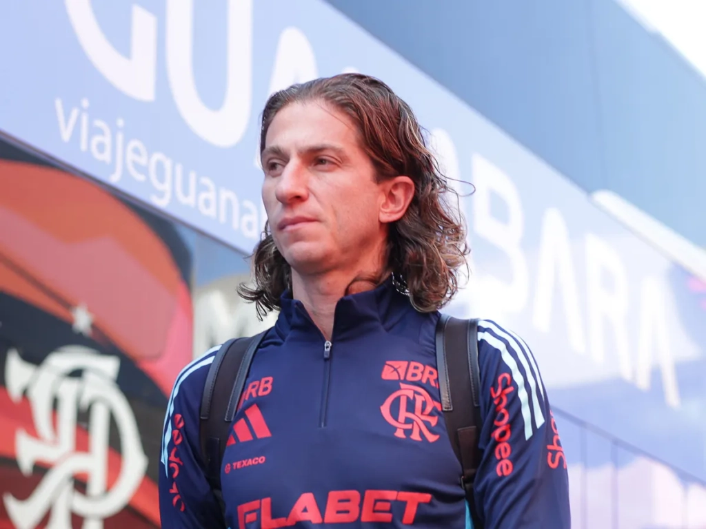 Filipe Luís, treinador do Flamengo