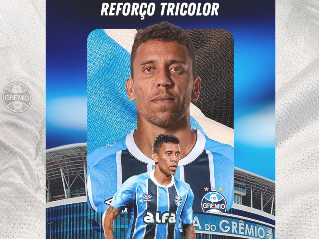 Marcos Rocha, novo lateral do Grêmio