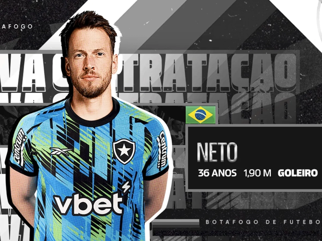 Neto, novo goleiro do Botafogo