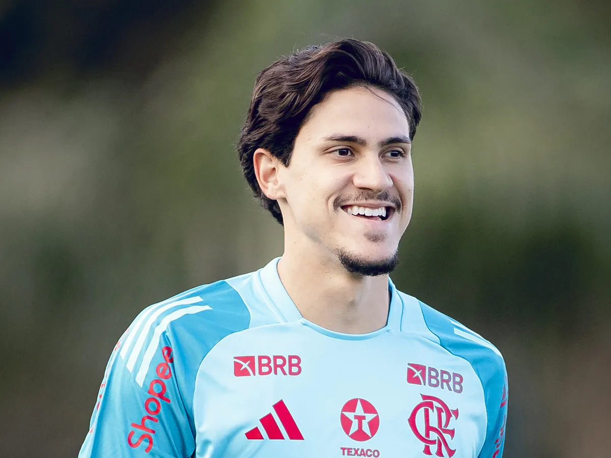 Pedro, atacante do Flamengo
