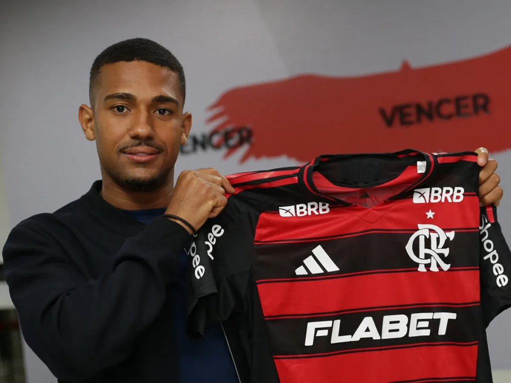 Samuel Lino, novo atacante do Flamengo