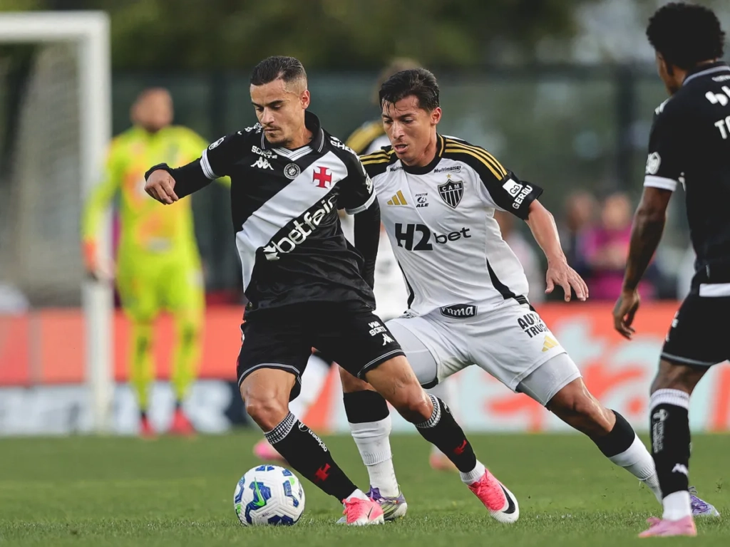 Vasco enfrentou o Atlético-MG, em São Januário