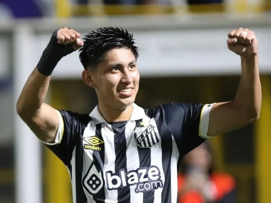 Joia da Bolívia, Miguelito desperta interesse de Besiktas e Paris FC, mas Santos segura com multa milionária