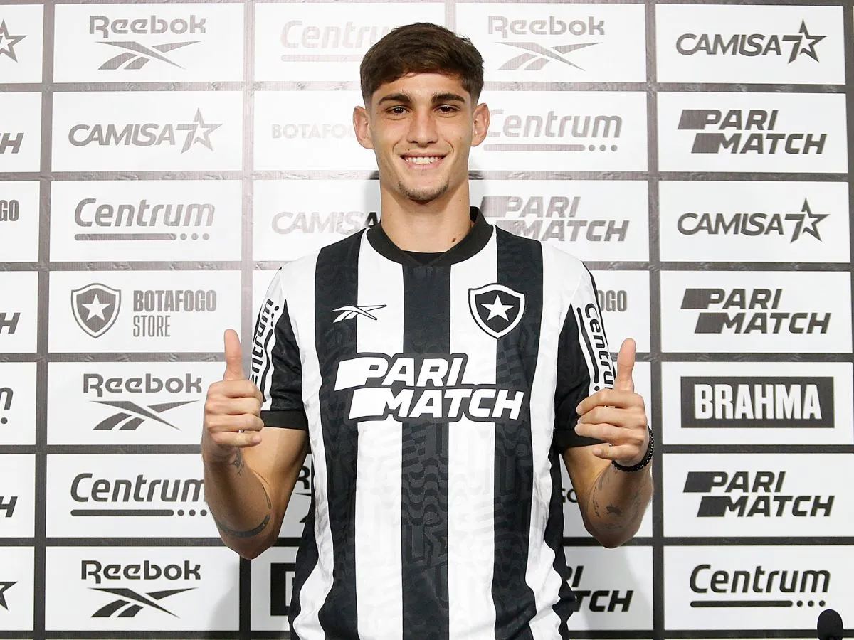 Botafogo vende Valentín Adamo para clube belga de John Textor; saiba detalhes