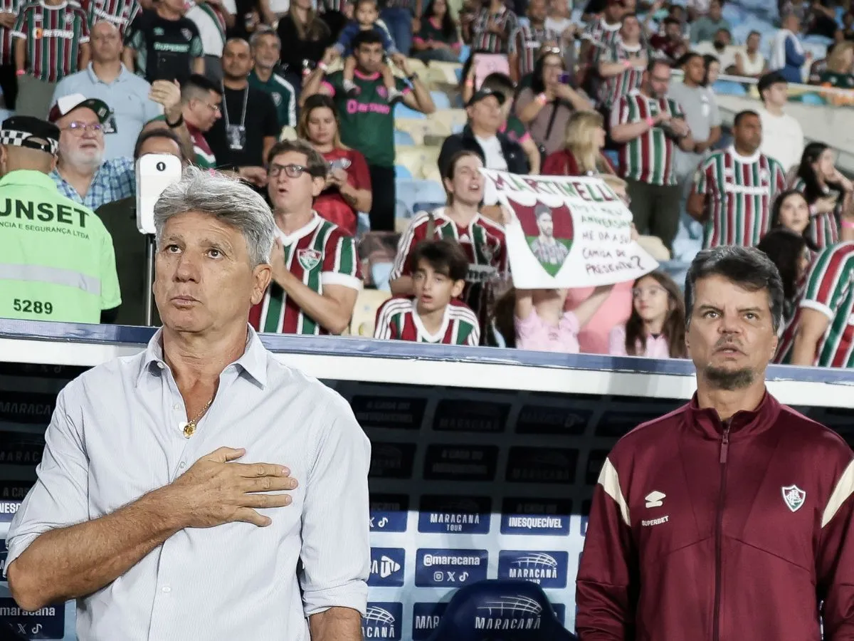 Auxiliar de Renato Gaúcho no Fluminense se tornou réu no caso de violência doméstica contra a ex-mulher