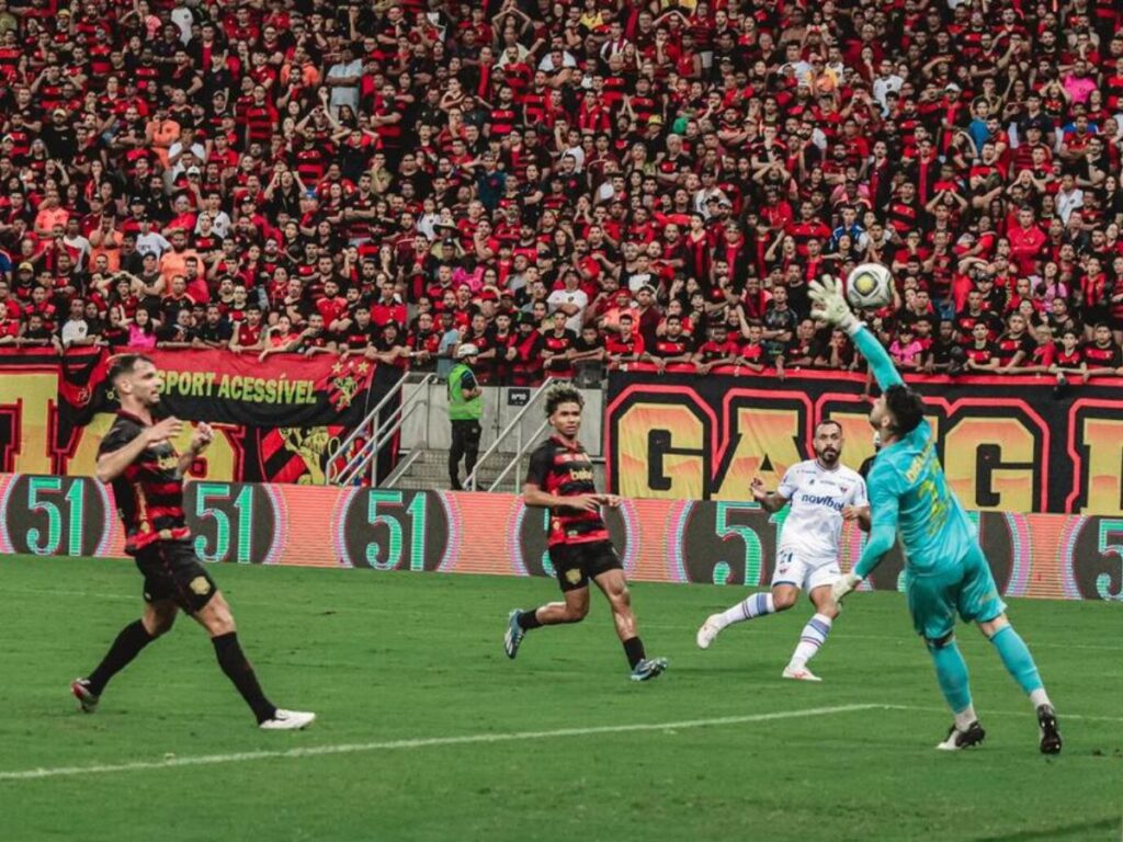 Gol de Moisés em Sport x Fortaleza