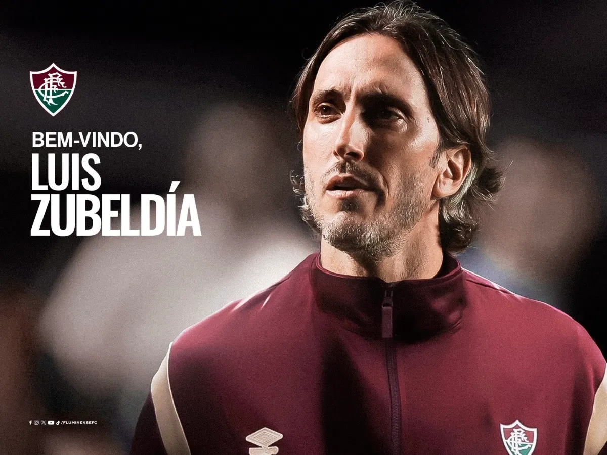 Fluminense anuncia oficialmente a chegada de Luis Zubeldía