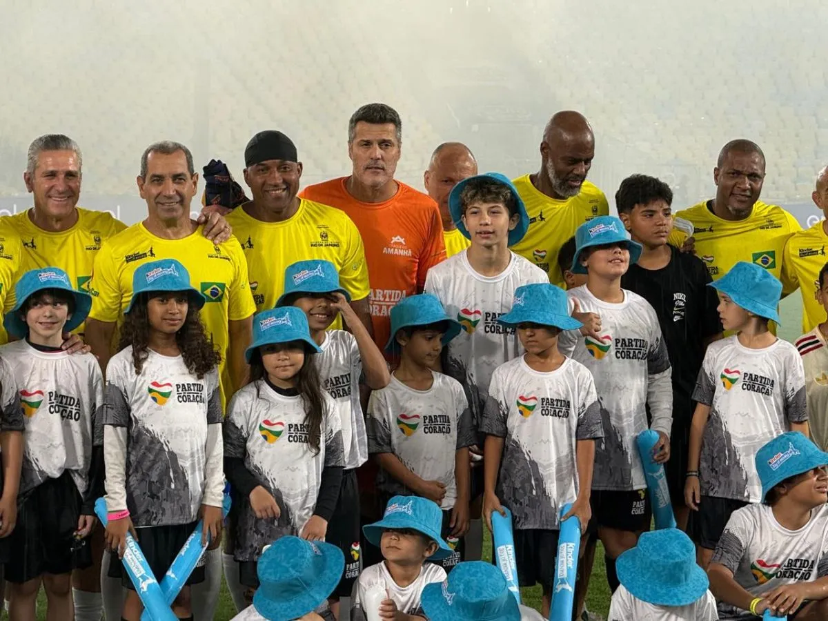 Partida do Coração celebra o Dia das Crianças e reforça o poder transformador do esporte