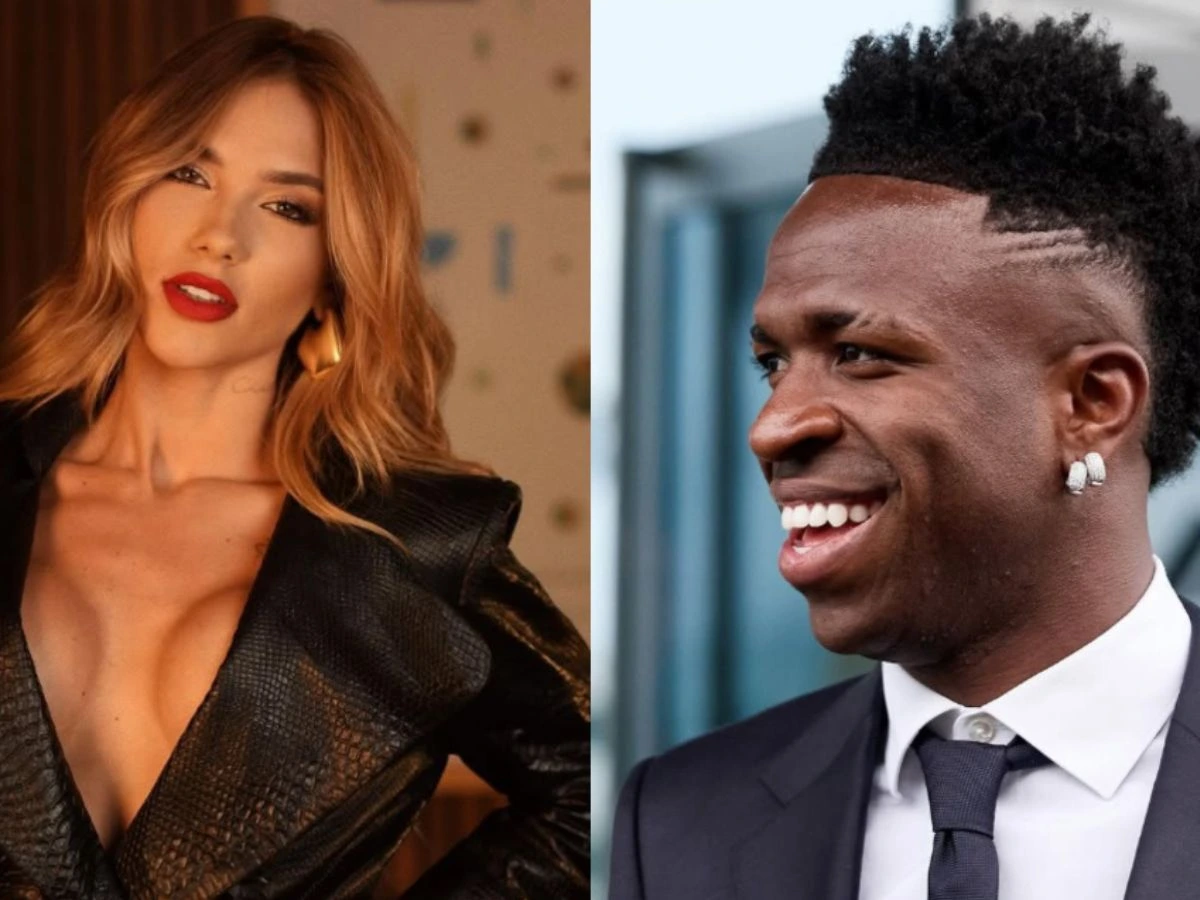 Virginia e Vinicius Júnior