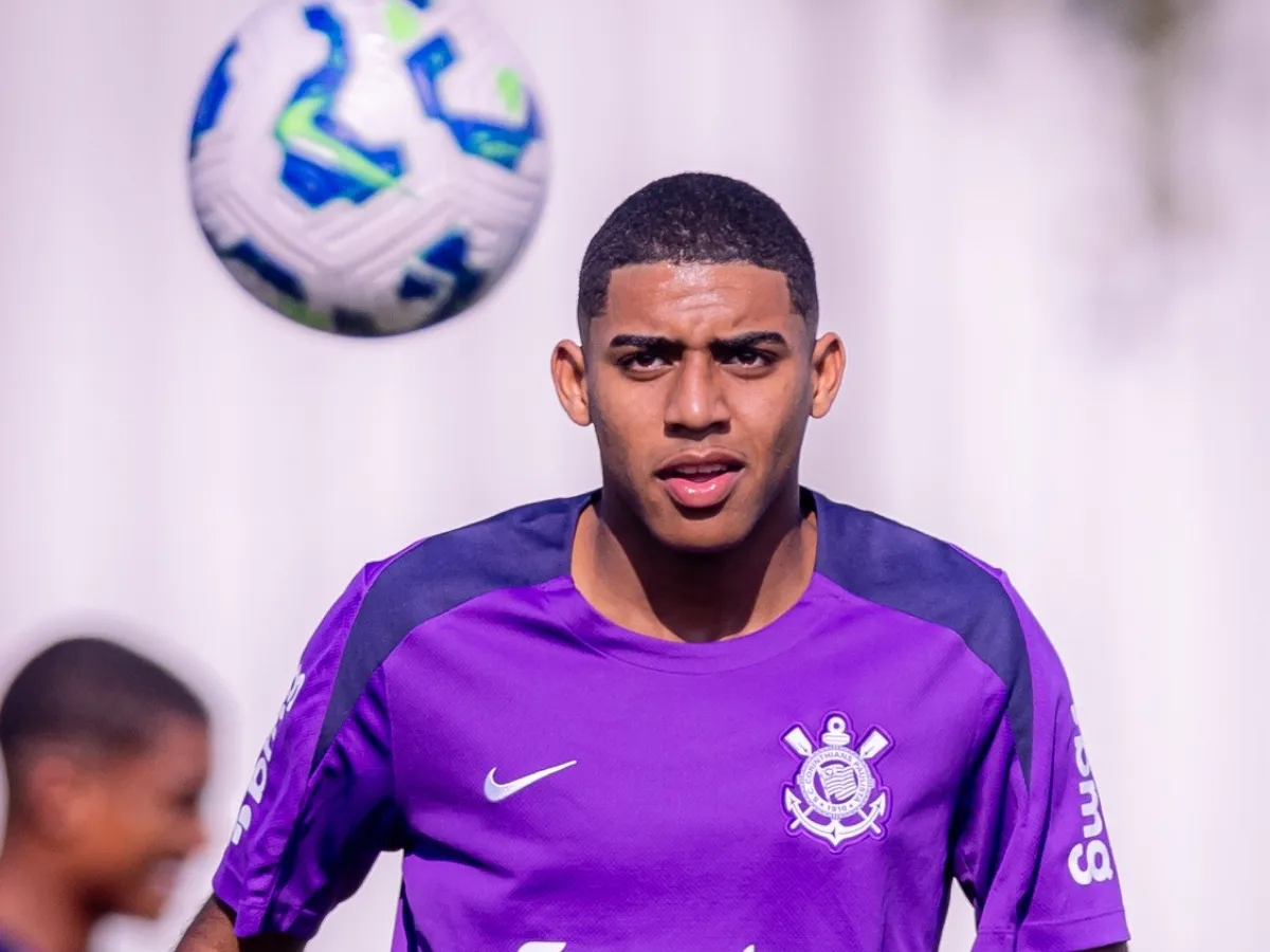 Gui Negão, atacante do Corinthians