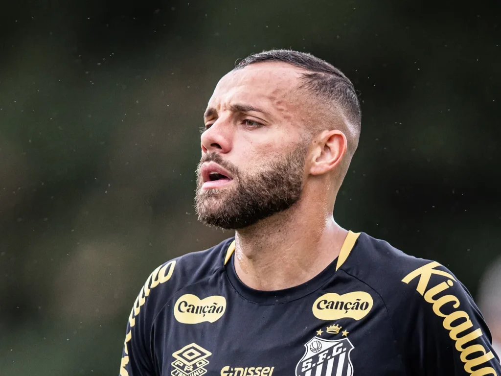 Guilherme, atacante do Santos