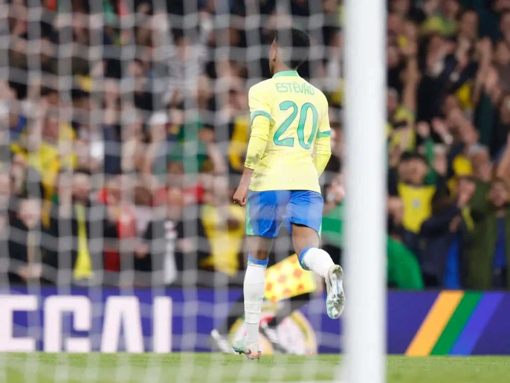 Brasil x Senegal: Estêvão comemora resultado e projeta futuro na Seeção