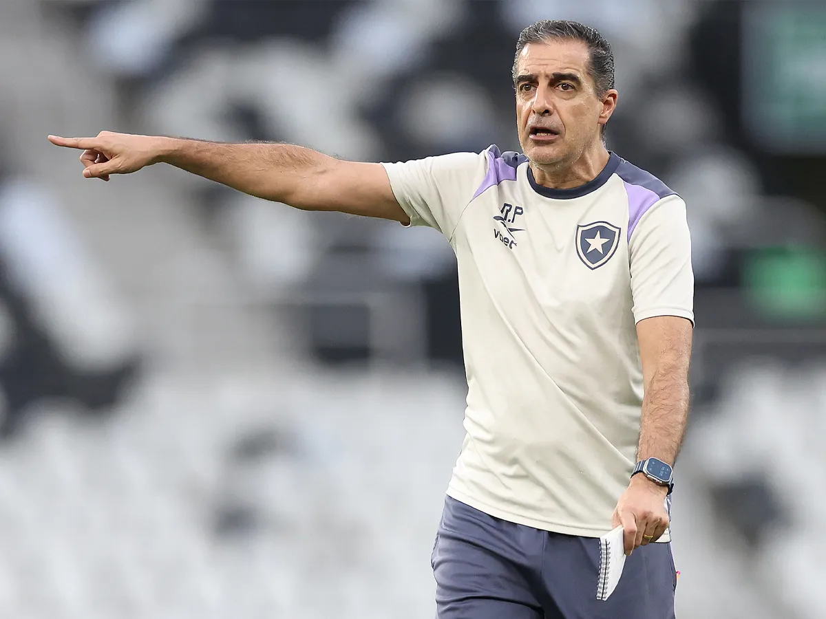 Renato Paiva, técnico do Botafogo