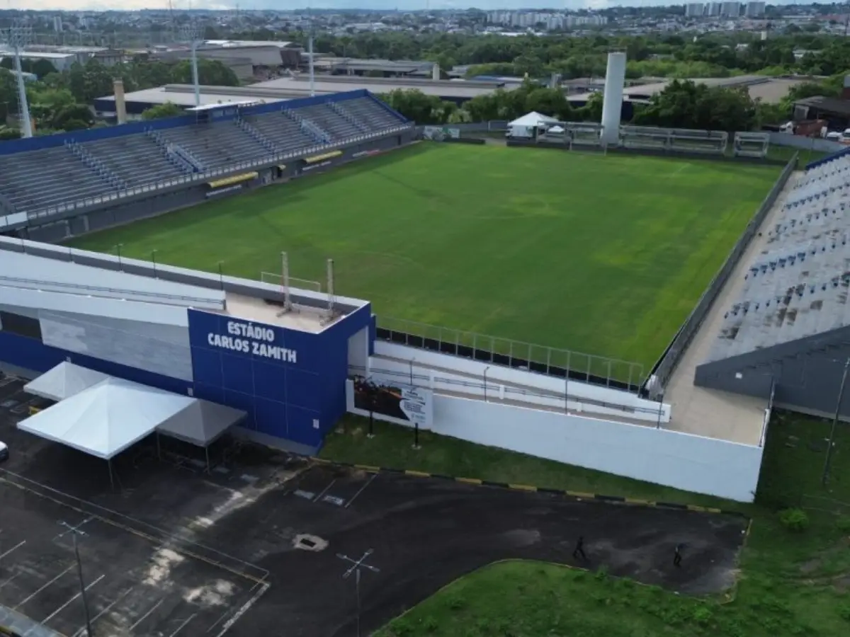 Estádio Carlos Zamith - Casa do Amazonas contra o Coritiba