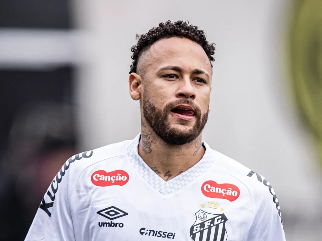 Neymar, atacante do Santos