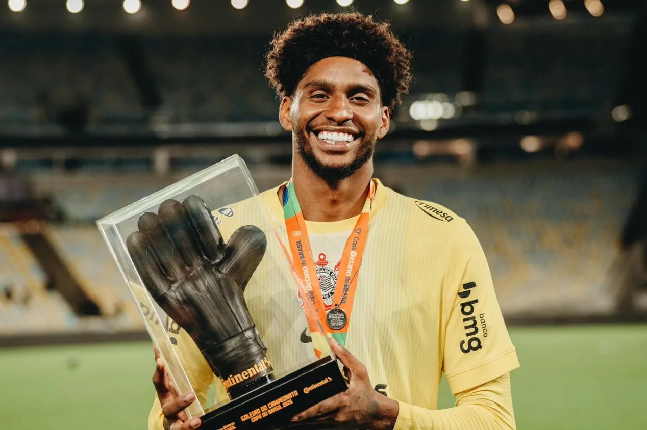 Corinthians: Internazionale mira Hugo Souza como ‘Plano B’ caso não consiga goleiro do Aston Villa