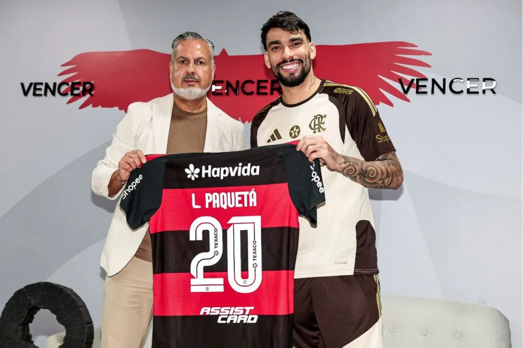 Com Lucas Paquetá, Flamengo bate recorde e faz maior gasto de sua história em uma janela