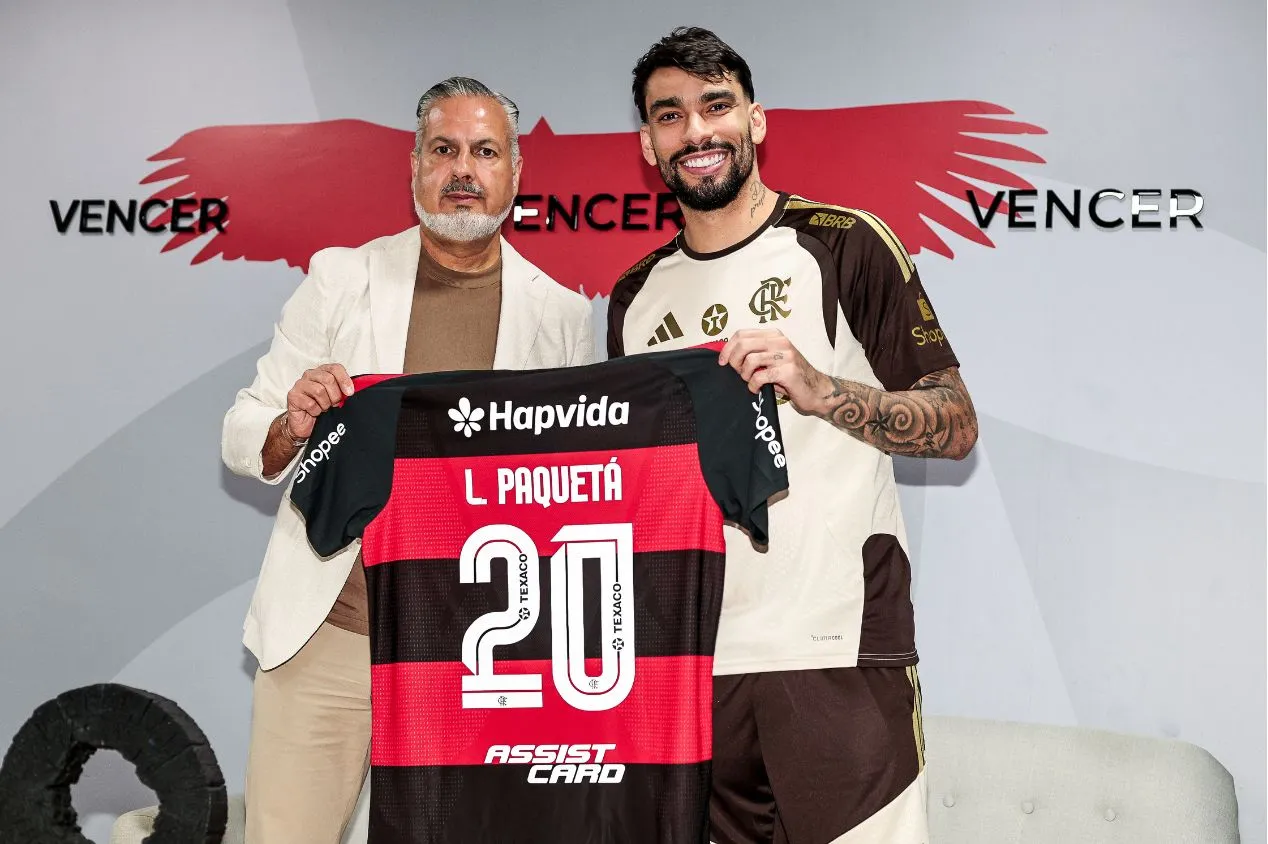 Com Lucas Paquetá, Flamengo bate recorde e faz maior gasto de sua história em uma janela