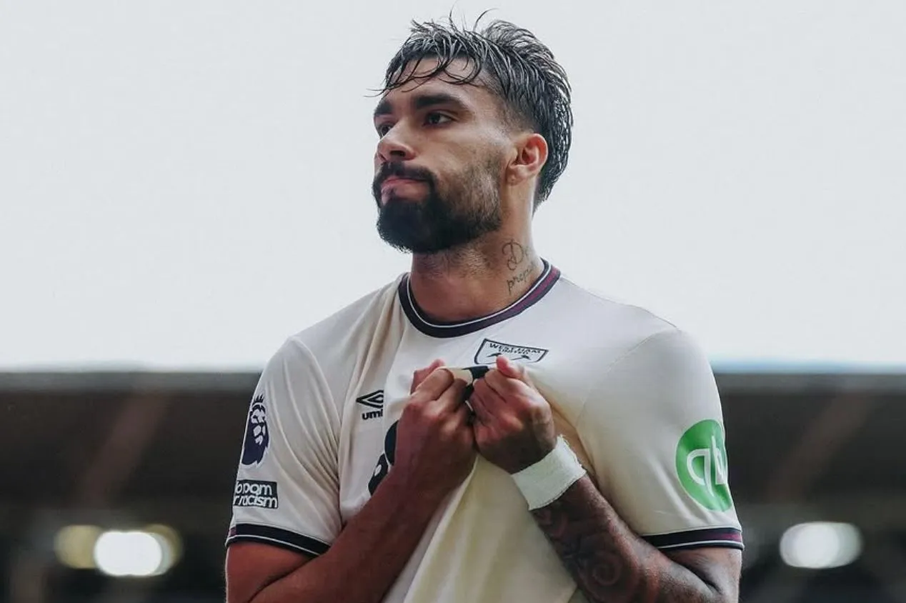 Lucas Paquetá comunica ao West Ham desejo de deixar a Inglaterra e retornar ao Flamengo