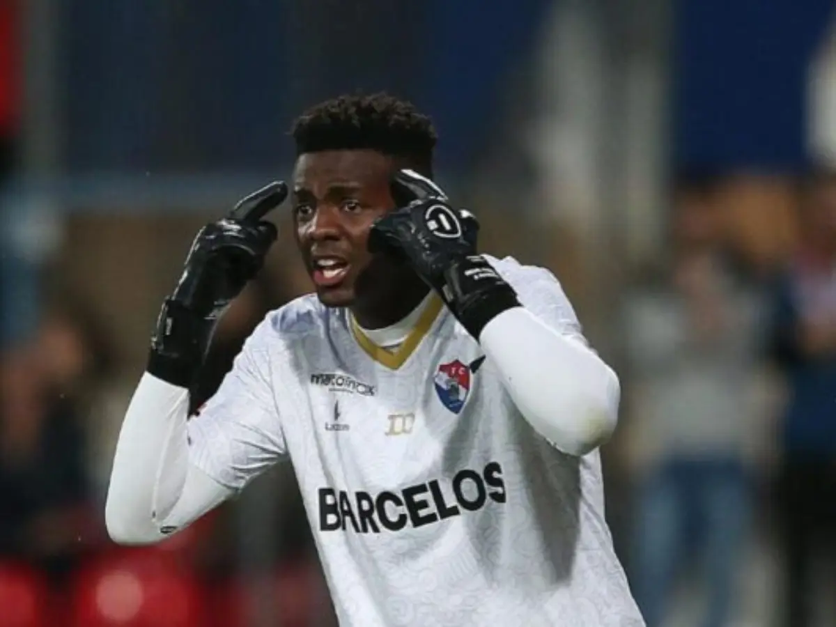 Flamengo entra forte na disputa com o Botafogo por Andrew, goleiro do Gil Vicente