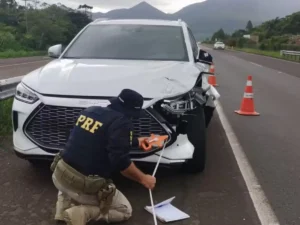 Magrão se envolve em acidente