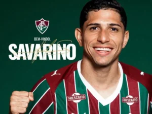 Fluminense anuncia Jefferson Savarino