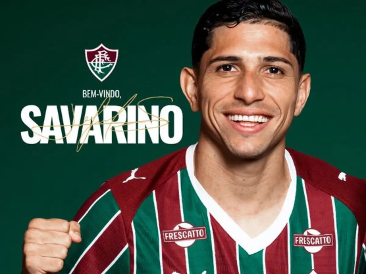 Fluminense anuncia Jefferson Savarino