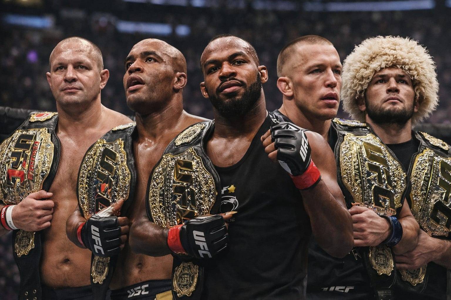 Grandeza no MMA ao longo das eras: por que cada tempo teve seu maior lutador