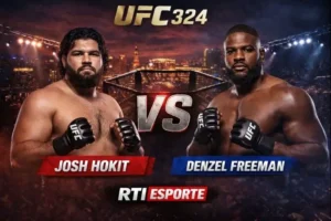 Josh Hokit e Denzel Freeman se enfrentam no peso pesado do UFC 324.