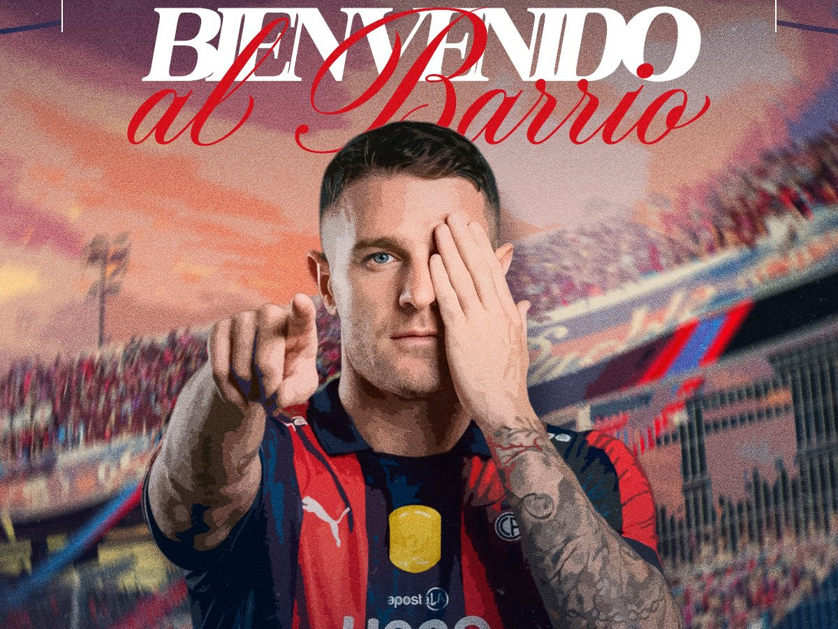 Foto: Divulgação / X Cerro Porteño anuncia a contratação de Pablo Vegetti, ex-Vasco