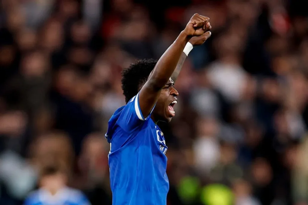 Vinícius Júnior vira 2º maior artilheiro brasileiro da Champions League e decide para o Real Madrid