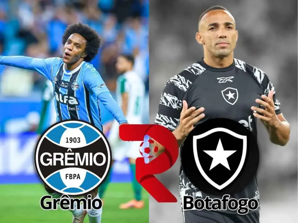 Grêmio x Botafogo: Onde assistir ao vivo, horário e escalações