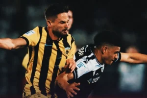 Ex-Internacional é bem marcado, PAOK empata com o AEK e perde chance de encostar na liderança