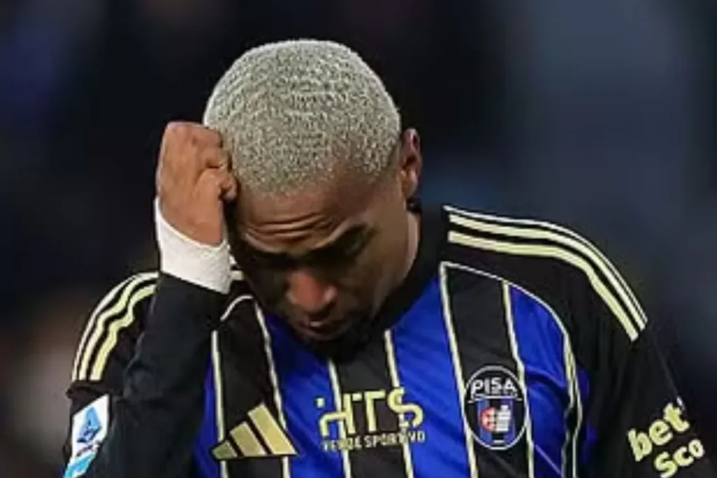 Sem cria do Flamengo, Pisa perde para o Milan e vê pressão aumentar na Serie A