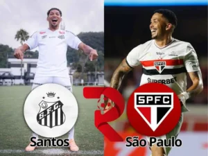 Santos x São Paulo: Onde assistir ao vivo, horário e escalações