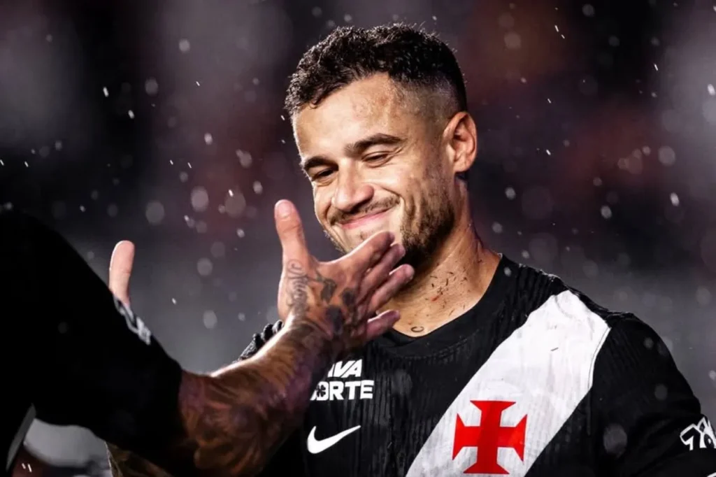 Vasco inicia negociações para renovar contrato de Philippe Coutinho