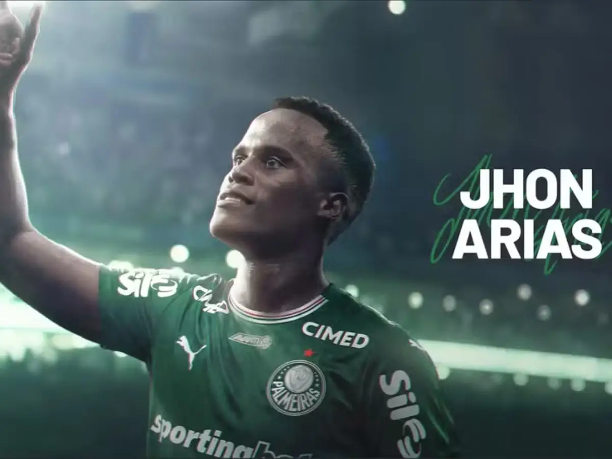Jhon Arias no Palmeiras