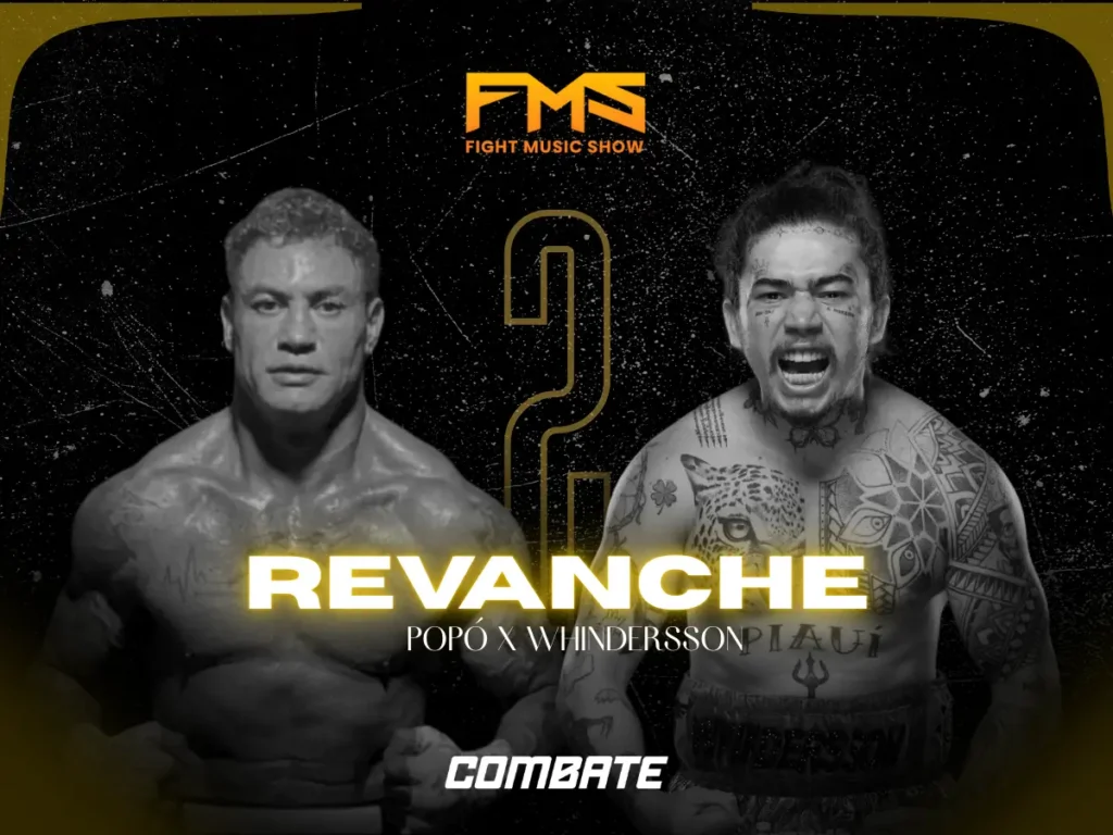 O Fight Music Show anunciou a revanche entre Acelino Popó Freitas e Whindersson Nunes, com destaque para o tetracampeão mundial de boxe
