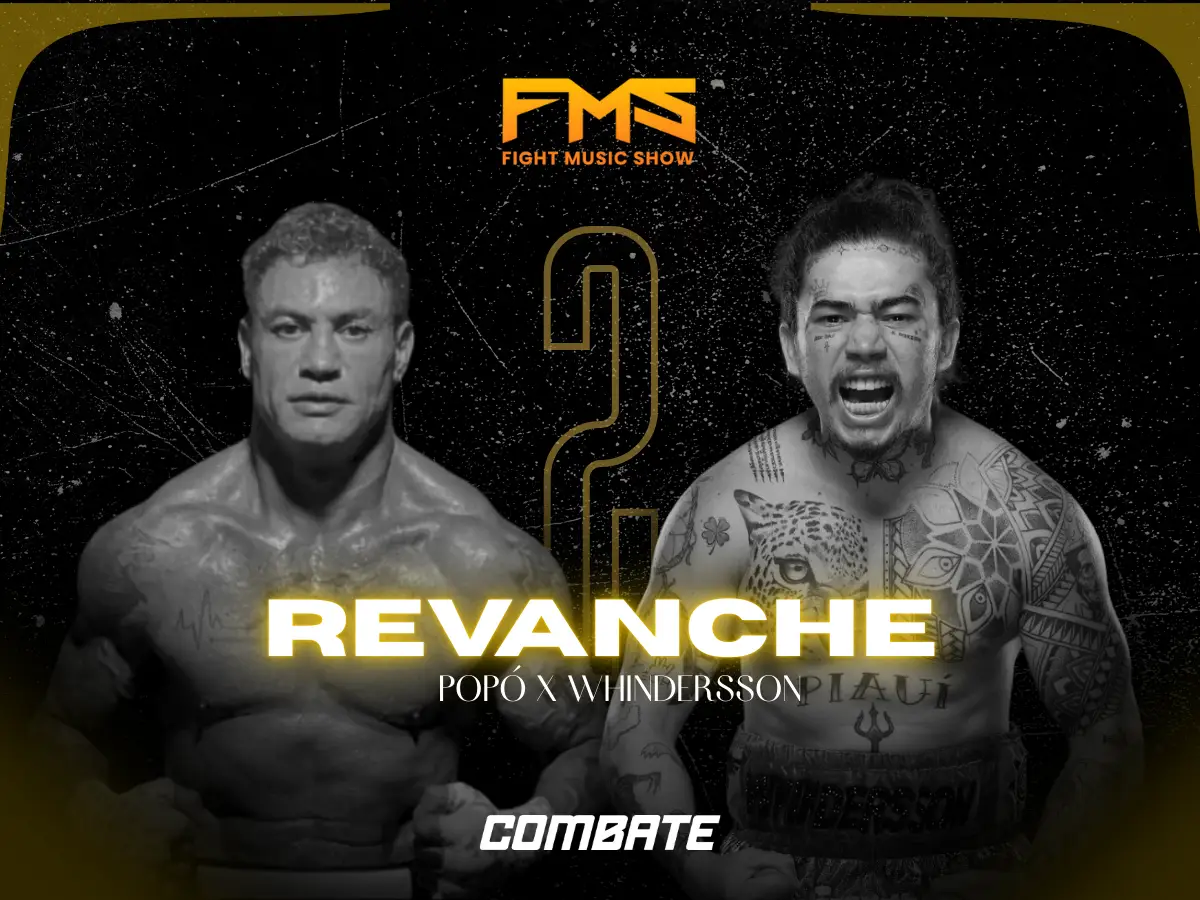 O Fight Music Show anunciou a revanche entre Acelino Popó Freitas e Whindersson Nunes, com destaque para o tetracampeão mundial de boxe