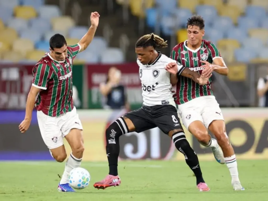Fluminense e Botafogo jogaram no Maracanã