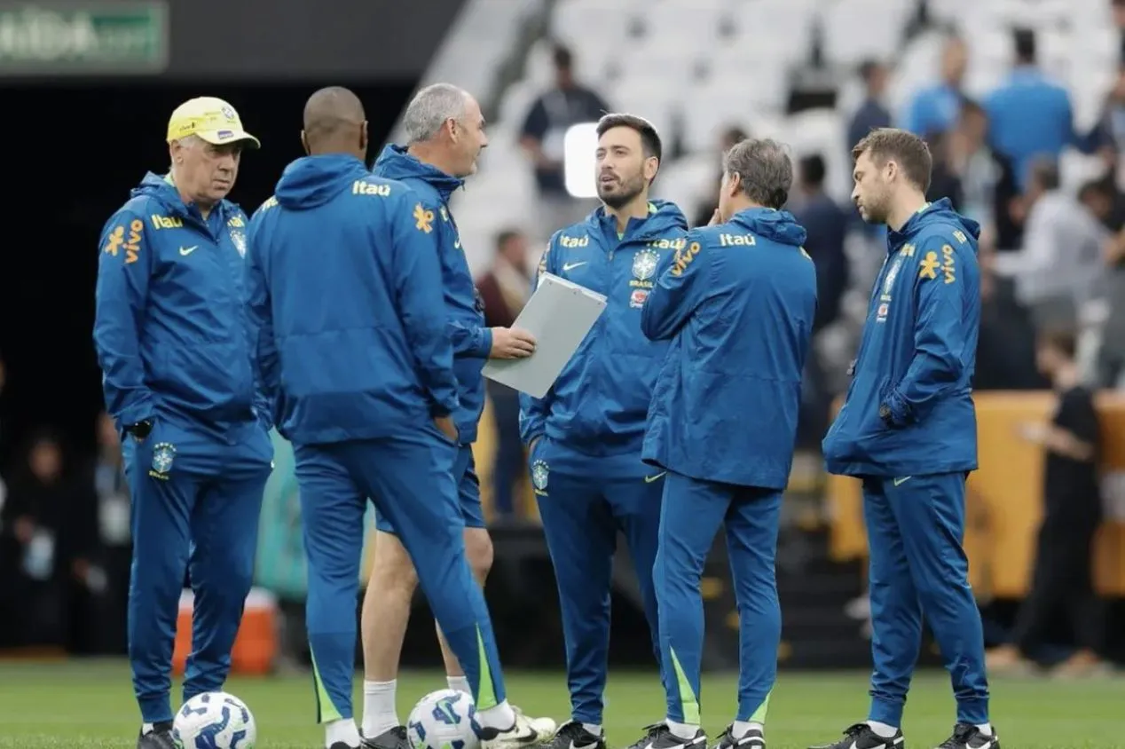 CBF recontrata filho de Carlo Ancelotti para integrar comissão da Seleção Brasileira; saiba detalhes