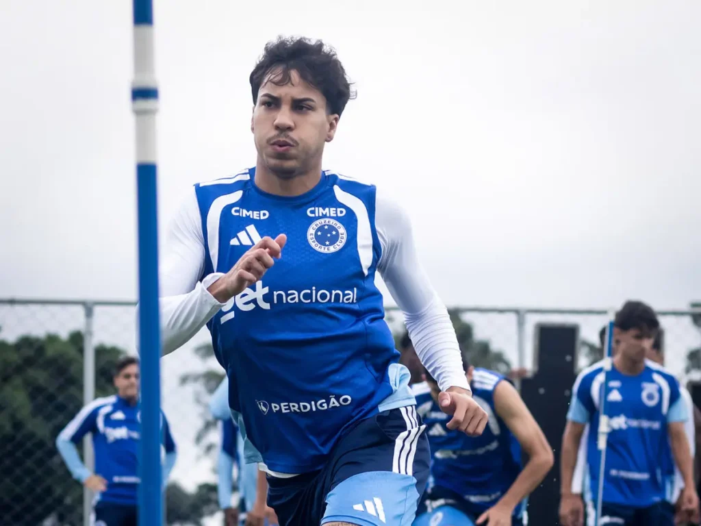 Kaio Jorge é dúvida no Cruzeiro