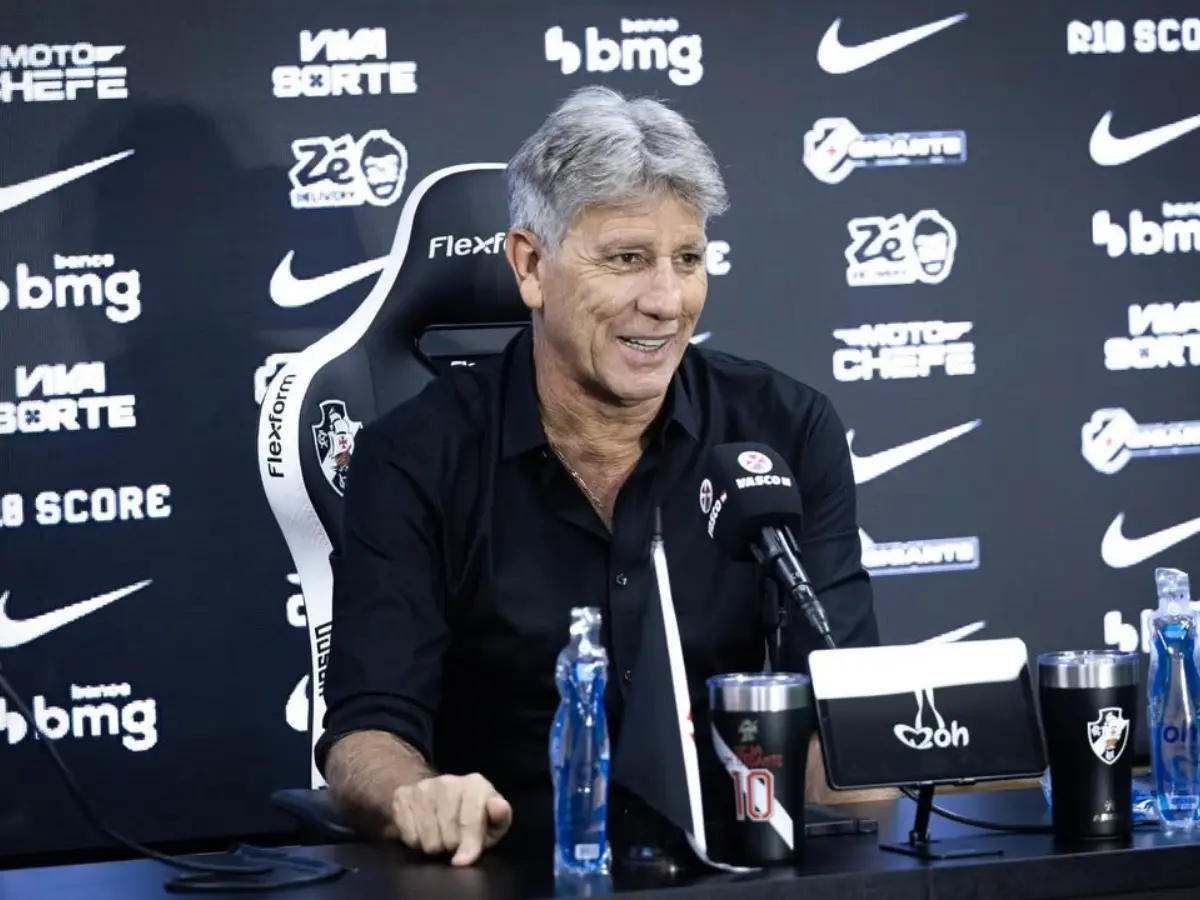 Renato Gaúcho comanda treino e projeto Brasileiro como prioridade no Vasco