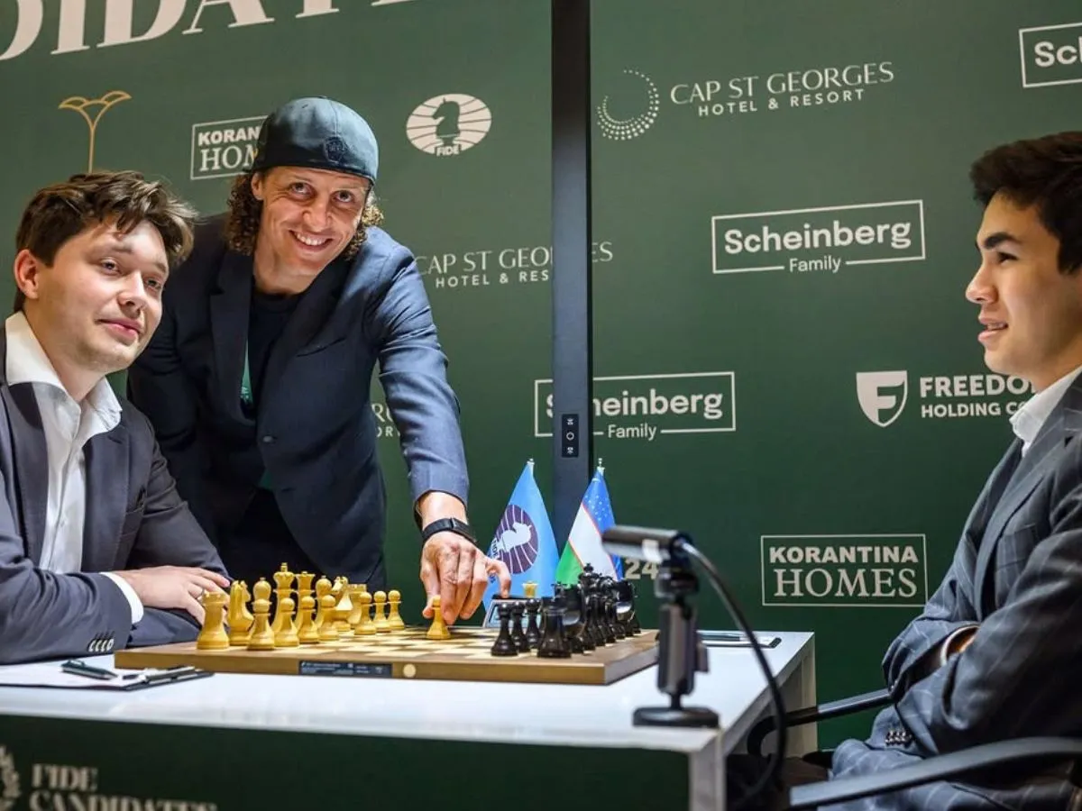 Ex-Flamengo, David Luiz surpreende ao participar de torneio de xadrez no Chipre
