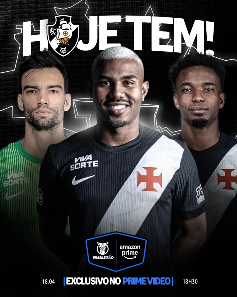Vasco x São Paulo: Onde assistir ao vivo, horário e escalações (18/04) 1 Vasco x São Paulo: Onde assistir ao vivo hoje (18/04)