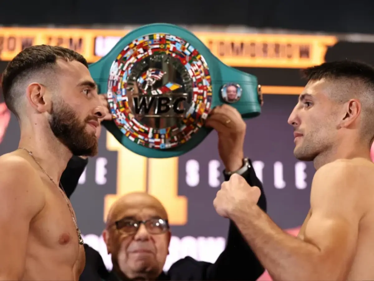 Encarada oficial para a revanche Collins vs. Lorente 2