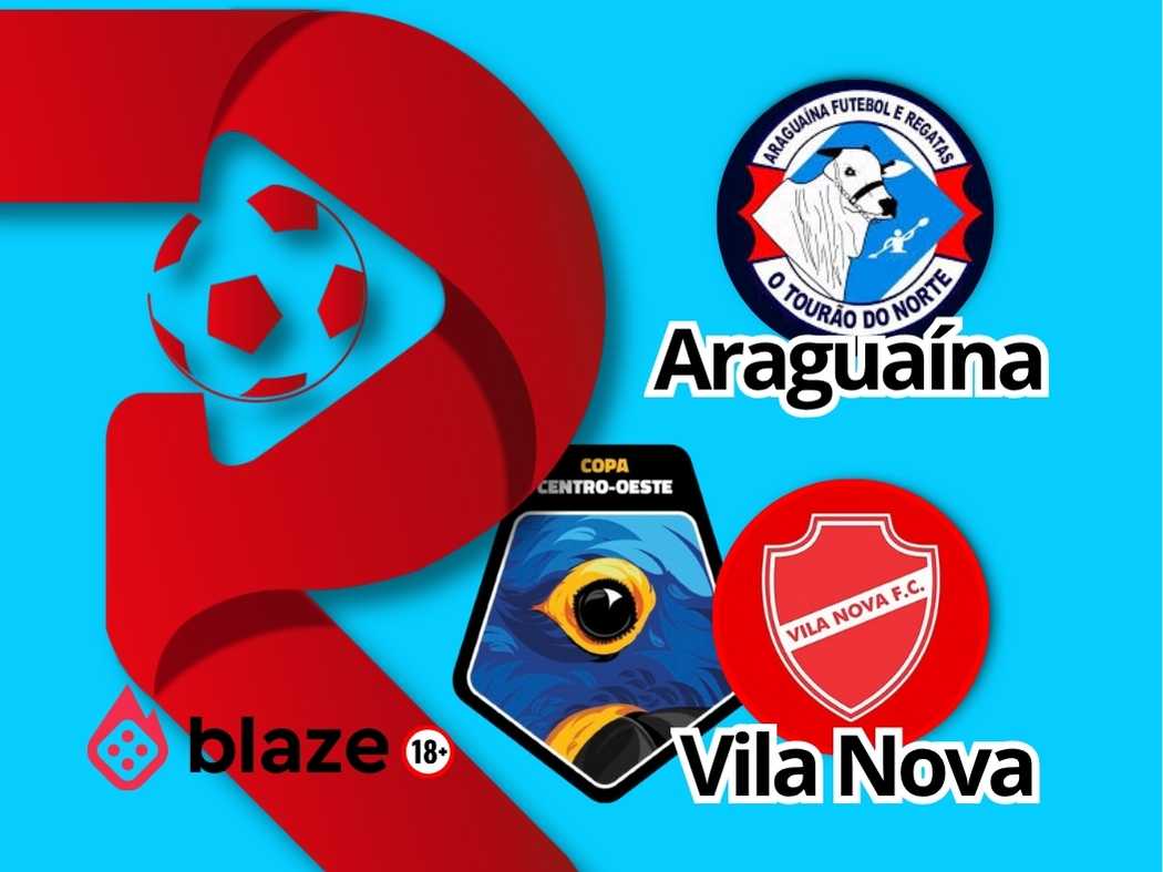Araguaína x Vila Nova: Onde assistir ao vivo e palpites (29/04)