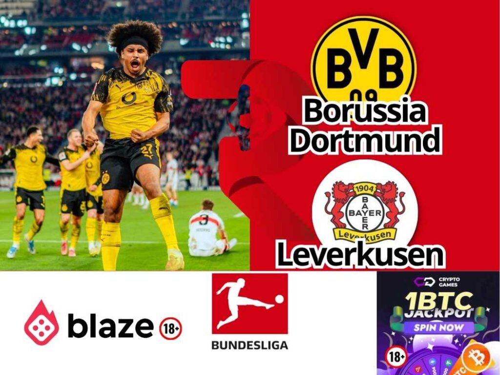 Borussia Dortmund x Leverkusen Palpite: Onde assistir hoje (11/04)